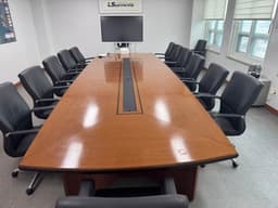 인천 회사 의자 팔걸이 가죽 교체 사례 리폼 후