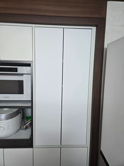 인천 송도 주방 문짝 맞춤 제작 교체 사례 리폼 후